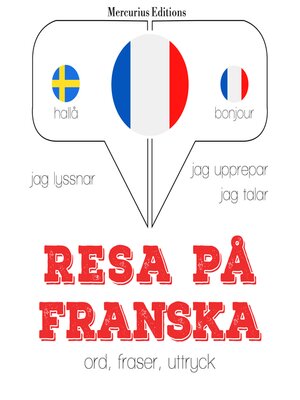 cover image of Resa på franska